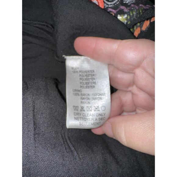 Harlyn Anthropologie Black Boho Embroidered Short Jumpsuit Size XL - Picture 5 of 7